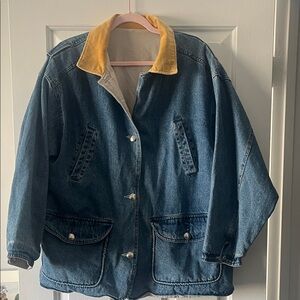 Authentic Vintage Denim Barn Coat